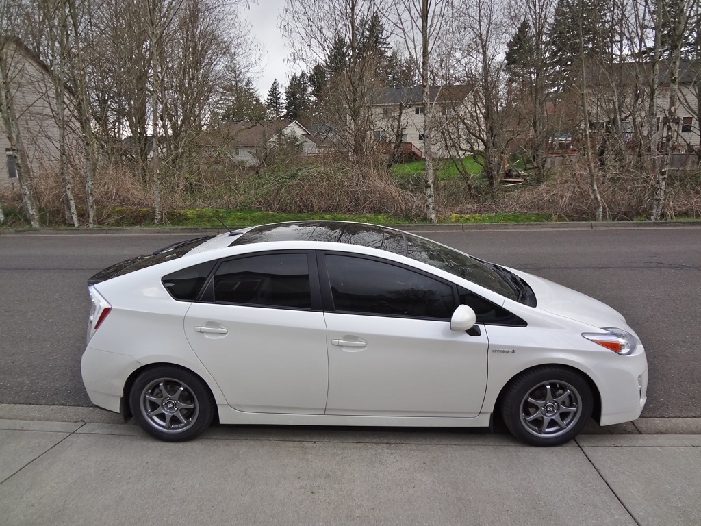 photo 8 Toyota Prius custom wheels Montegi MR125 16x7.0, ET +40, tire size 205/55 R16. x ET 