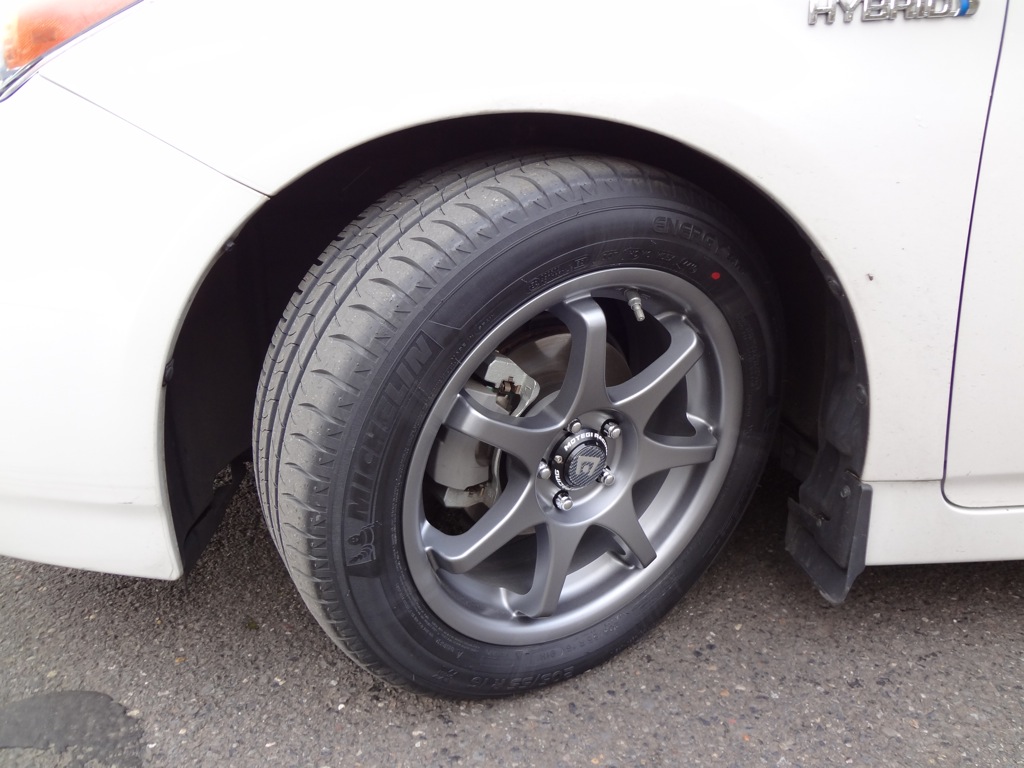 photo 3 Toyota Prius custom wheels Montegi MR125 16x7.0, ET +40, tire size 205/55 R16. x ET 