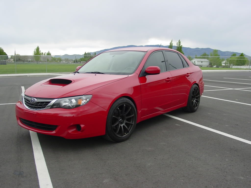 photo 2 Subaru Impreza custom wheels Rota G-Force 18x9.0, ET +35, tire size 245/40 R18. x ET 