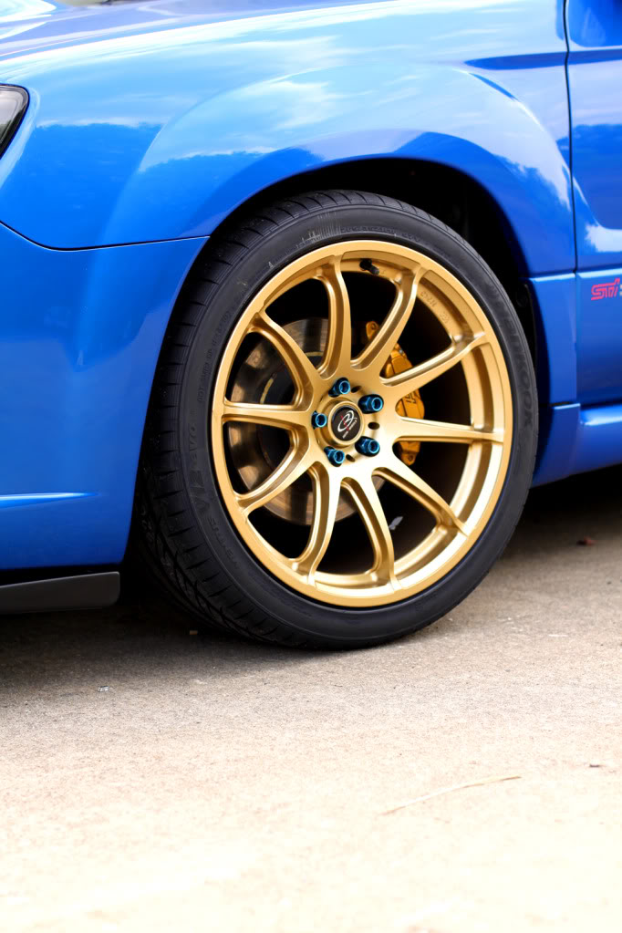 photo 2 Subaru Forester custom wheels Rota T2R 18x9.5, ET , tire size 265/35 R18. x ET 