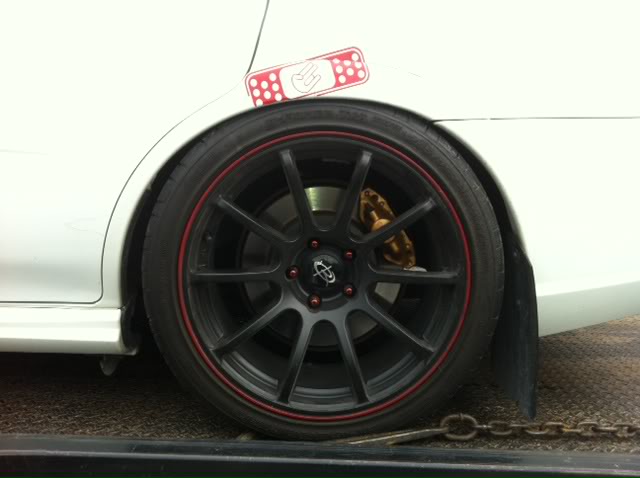 photo 1 Subaru Impreza custom wheels Rota G-Force 18x9.0, ET +30, tire size 255/35 R18. x ET