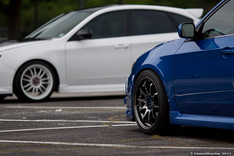 photo 1 Subaru Impreza WRX custom wheels Rota DPT 18x9.5, ET +44, tire size 235/40 R18. x ET
