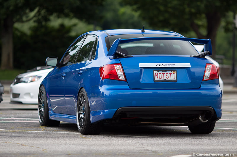 photo 2 Subaru Impreza WRX custom wheels Rota DPT 18x9.5, ET +44, tire size 235/40 R18. x ET
