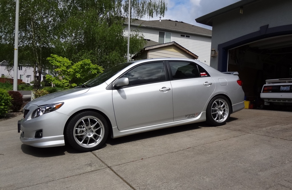 photo 2 Toyota Corolla custom wheels   17x8.0, ET +35, tire size X R17. x ET 