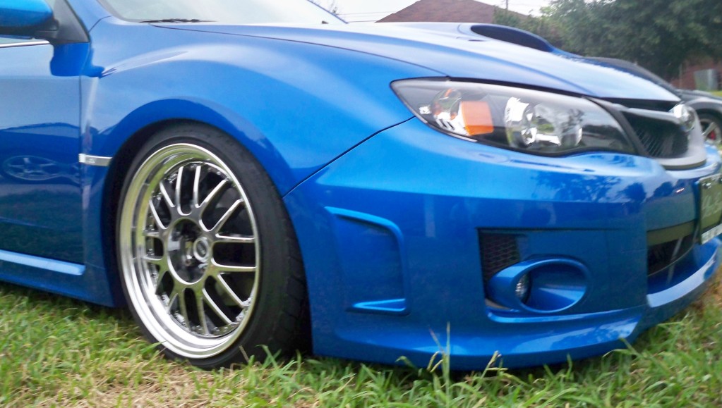 photo 1 Subaru Impreza WRX custom wheels SSR MS1 18x9.5, ET +37, tire size 235/45 R18. x ET 