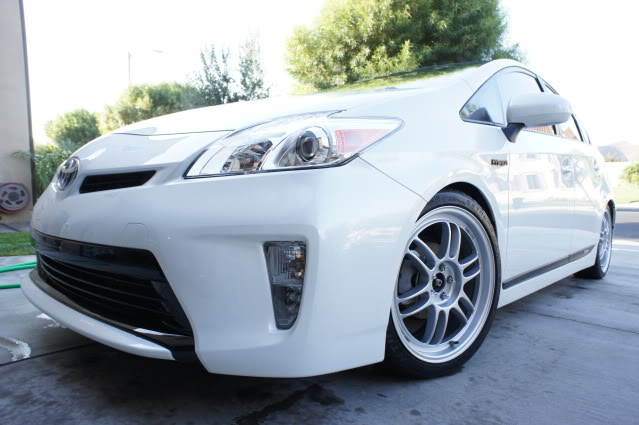 photo 1 Toyota Prius custom wheels Enkei RPF1 18x7.5, ET , tire size 215/40 R18. x ET 
