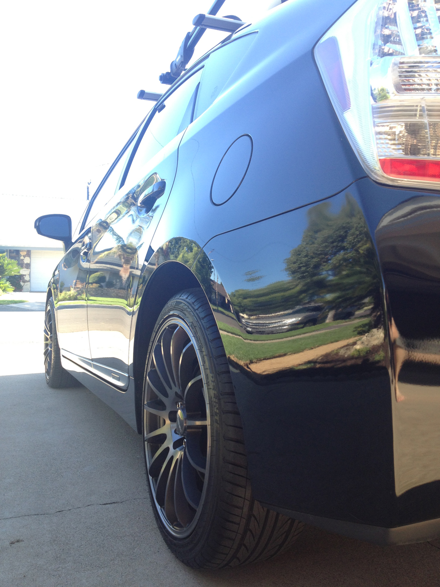 photo 2 Toyota Prius custom wheels TENZO Racing Cuzco v.1 18x8.0, ET , tire size X R18. x ET