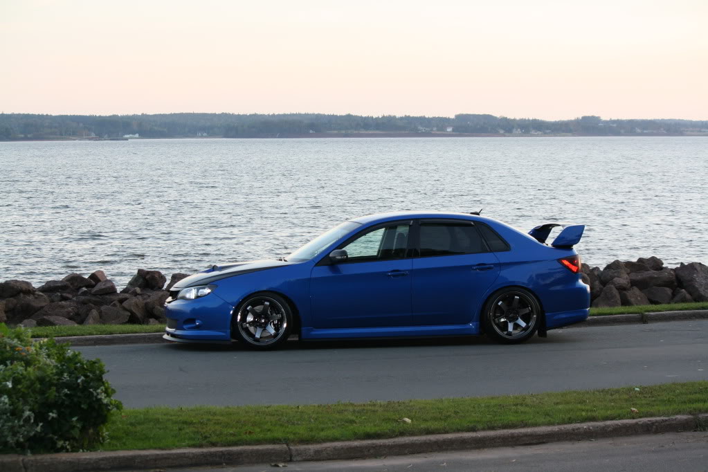 photo 2 Subaru Impreza custom wheels Rota Grid 18x9.5, ET , tire size 245/35 R18. x ET 