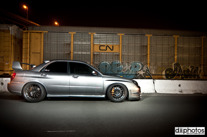 photo 6 Subaru Impreza WRX STi custom wheels Rota SVN-R 18x10.0, ET +20, tire size 245/40 R18. x ET 