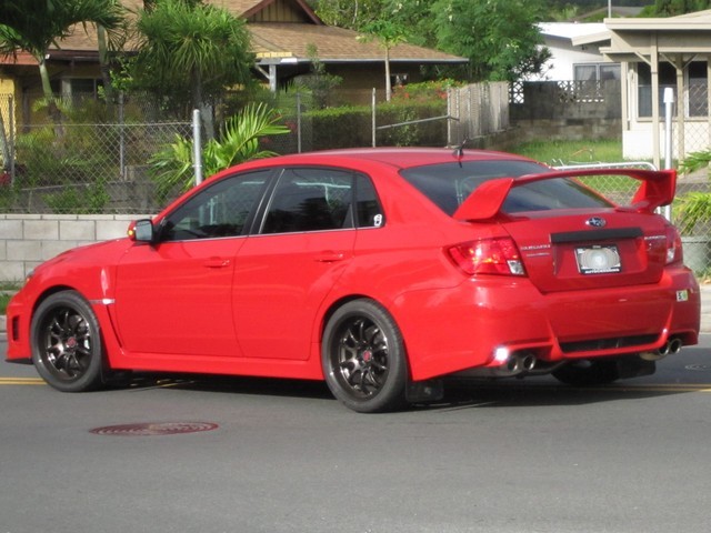 photo 2 Subaru Impreza custom wheels Rota D-Force 18x9.5, ET +40, tire size 265/35 R18. x ET