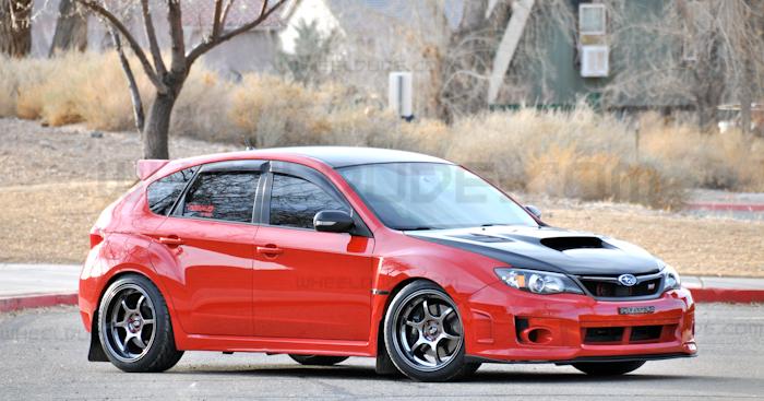 photo 2 Subaru Impreza custom wheels Rota Boost 2 18x9.5, ET +35, tire size X R18. x ET