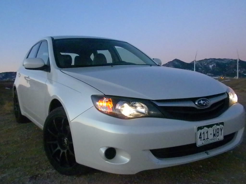 photo 4 Subaru Impreza WRX custom wheels Rota G-Force 18x8.5, ET +48, tire size 235/40 R18. x ET