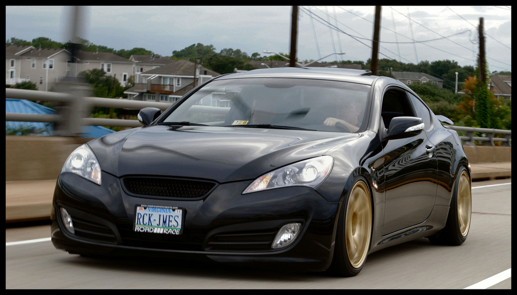 photo 1 Hyundai Genesis Coupe custom wheels XXR 552 19x8.5, ET +15, tire size 225/40 R19. 19x10.0 ET+20 245/40 R19