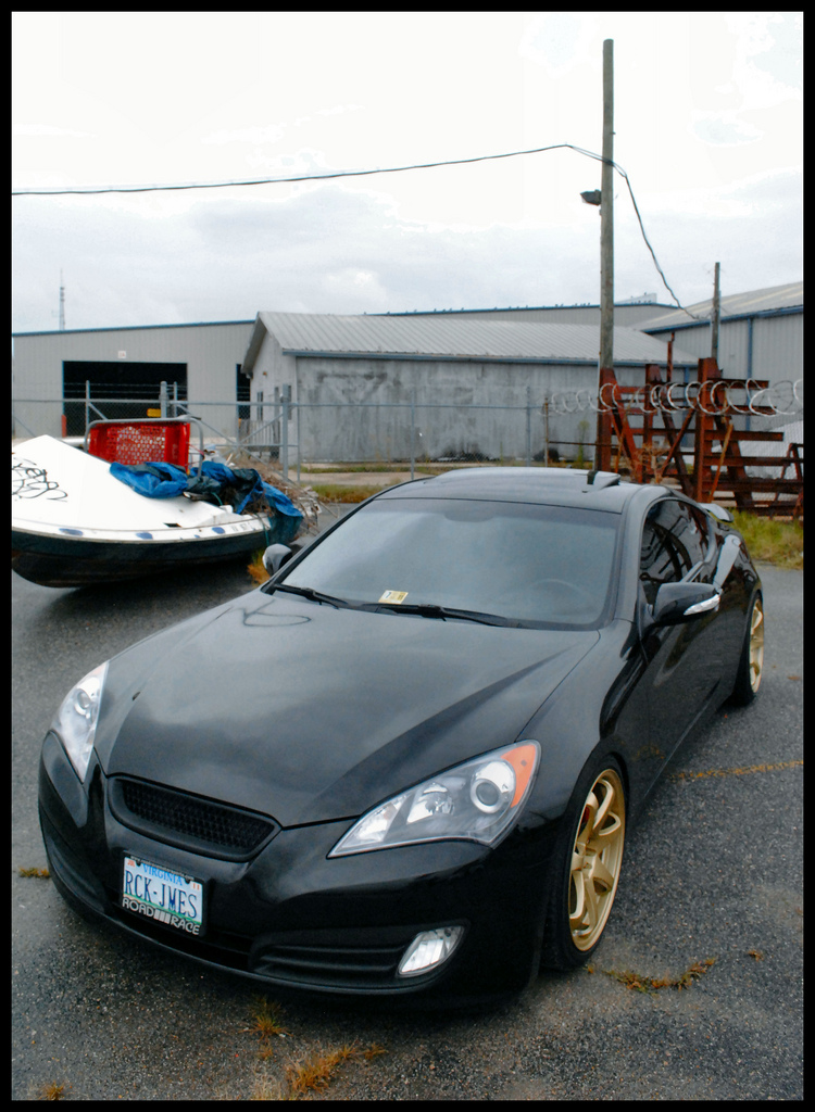 photo 4 Hyundai Genesis Coupe custom wheels XXR 552 19x8.5, ET +15, tire size 225/40 R19. 19x10.0 ET+20 245/40 R19