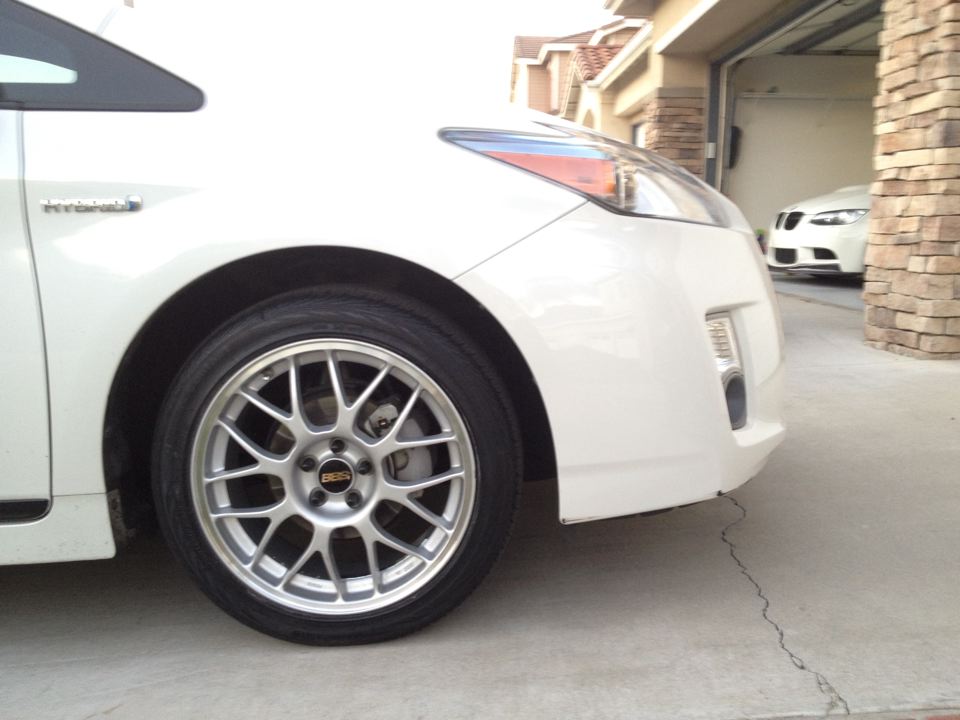 photo 1 Toyota Prius custom wheels BBS  17x7.0, ET +55, tire size 215/45 R17. x ET 