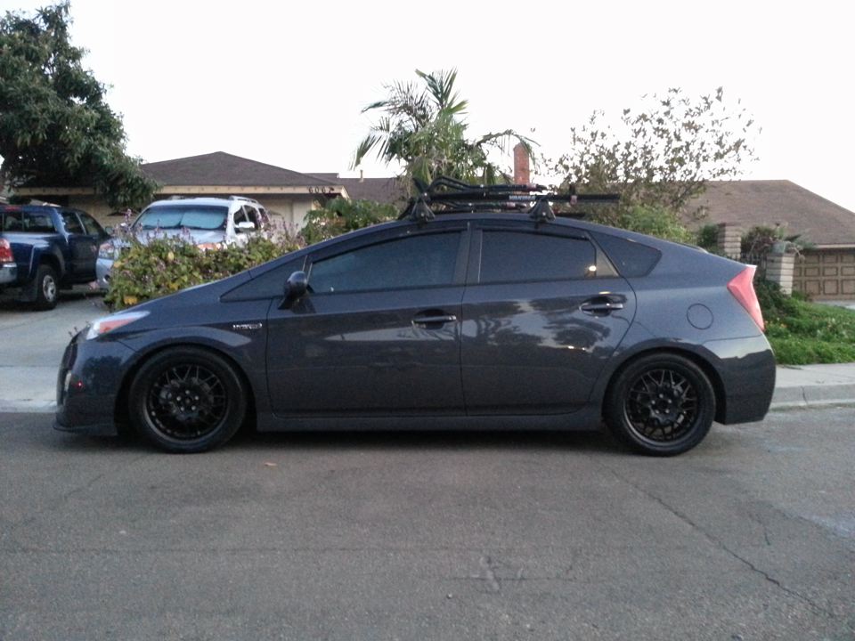 photo 2 Toyota Prius custom wheels Volk III 17x, ET , tire size X R17. x ET 