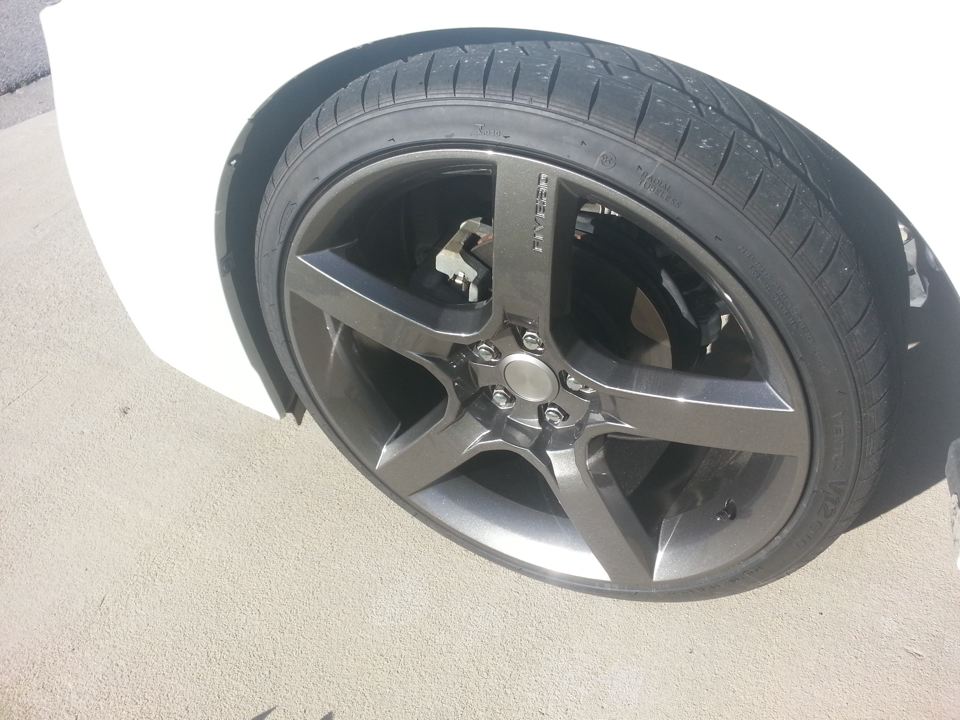 photo 1 Toyota Prius custom wheels Five AD R5:f 19x8.5, ET +45, tire size 225/35 R19. x ET