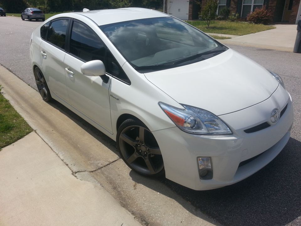 photo 2 Toyota Prius custom wheels Five AD R5:f 19x8.5, ET +45, tire size 225/35 R19. x ET