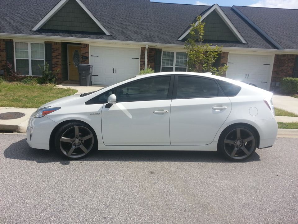 photo 3 Toyota Prius custom wheels Five AD R5:f 19x8.5, ET +45, tire size 225/35 R19. x ET