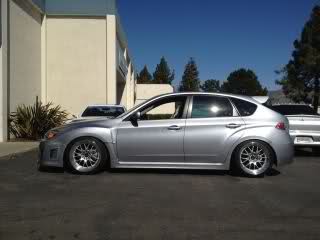 photo 2 Subaru Impreza WRX custom wheels Rota MXR 18x9.5, ET +38, tire size 255/35 R18. x ET