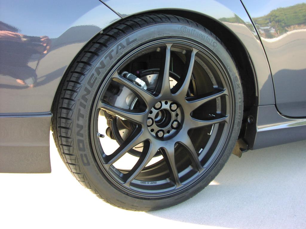 photo 1 Toyota Prius custom wheels Work Emotion CR Ultimate 18x7.5, ET +47, tire size 215/40 R18. 18x7.5 ET+38 