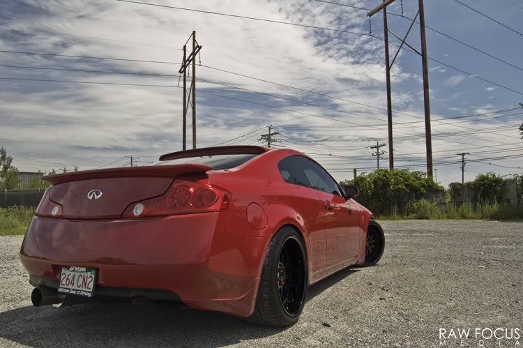 photo 17 Infiniti G35 custom wheels Work VS-XX 19x9.5, ET +2, tire size 225/35 R19. 19x11.0 ET0 265/35 R19