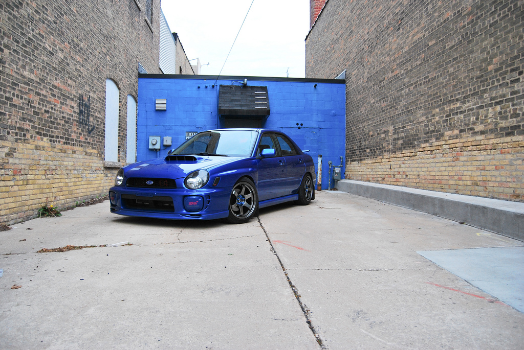 photo 2 Subaru Impreza custom wheels Rota Grid 17x9.0, ET +35, tire size X R17. x ET 