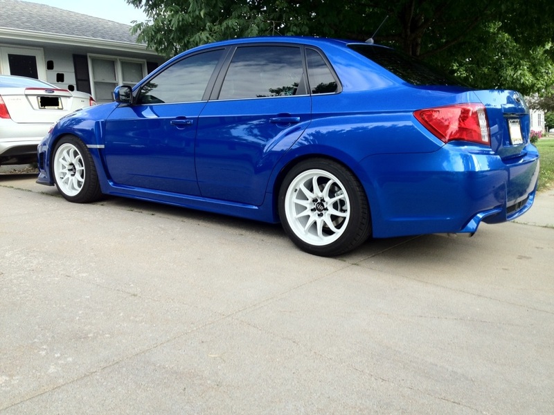 photo 1 Subaru Impreza custom wheels Rota DPT 17x9.0, ET +42, tire size 235/45 R17. x ET