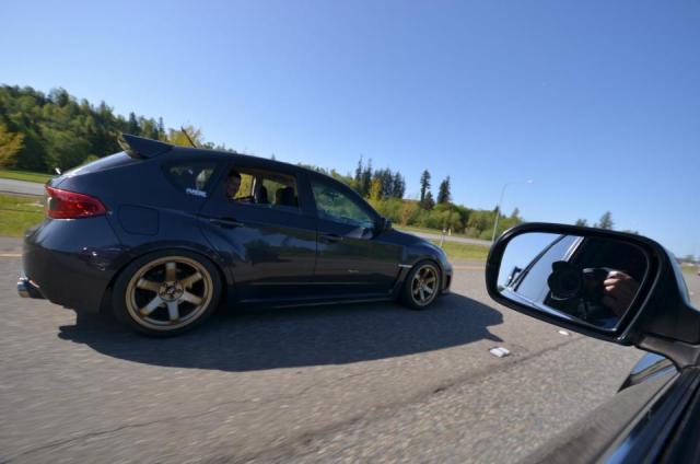 photo 2 Subaru Impreza WRX custom wheels Rota Grid 18x9.5, ET +38, tire size 265/35 R18. x ET