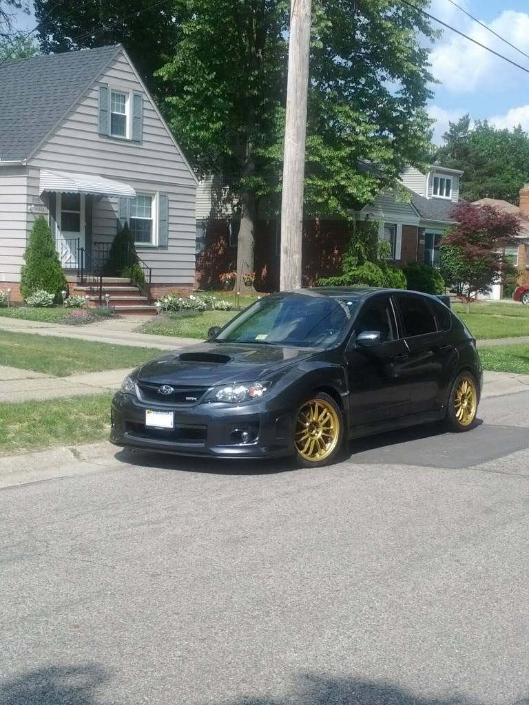 photo 1 Subaru Impreza WRX custom wheels Rota SVN 18x8.5, ET +48, tire size 255/35 R18. x ET