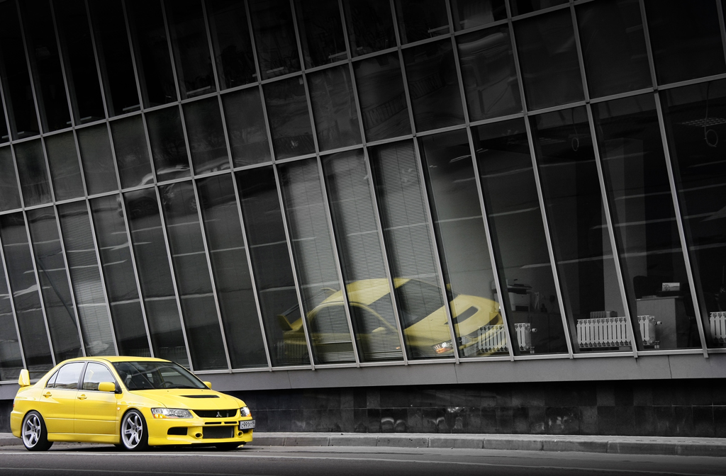 photo 5 Mitsubishi Lancer Evolution custom wheels Rays Engineering Volk Racing TE37 18x9.5, ET +22, tire size 225/40 R18. x ET 