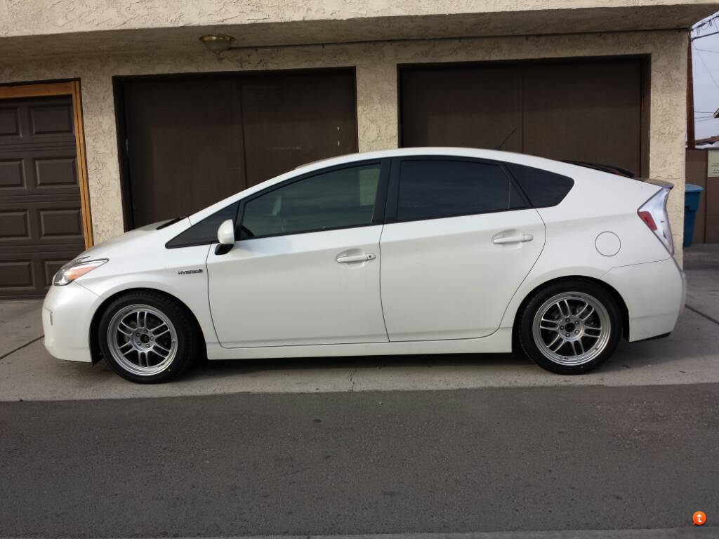 photo 1 Toyota Prius custom wheels Enkei RPF1 17x8.0, ET , tire size 225/45 R17. x ET 