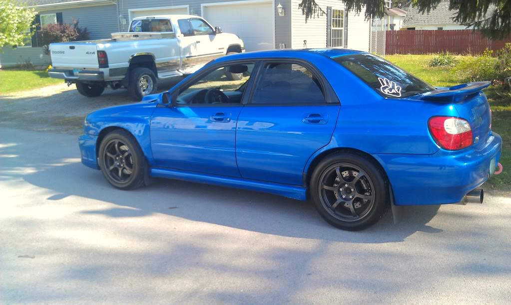 photo 1 Subaru Impreza custom wheels Rota  17x8.5, ET , tire size 245/45 R17. x ET 