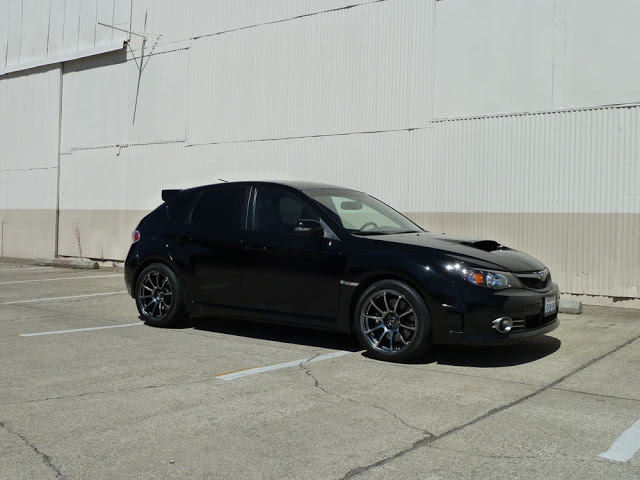 photo 1 Subaru Impreza WRX custom wheels Rota G-Force 18x9.0, ET +30, tire size X R18. x ET