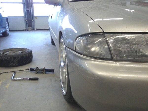 photo 1 Mazda Protege custom wheels Speed Star Vienna Dish 17x8.0, ET +23, tire size 205/40 R17. 17x8.5 ET+19