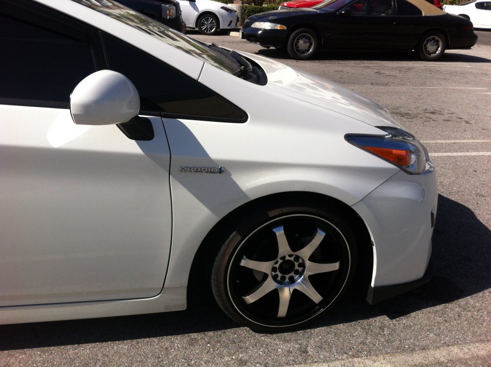 photo 6 Toyota Prius custom wheels XXR 522 18x8.5, ET +48, tire size 215/45 R18. x ET 