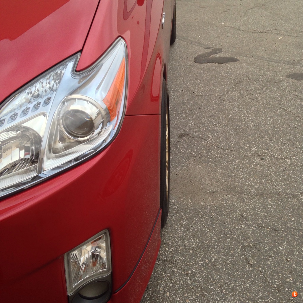 photo 2 Toyota Prius custom wheels OEM Subaru STi 04 17x7.5, ET +53, tire size X R17. x ET 