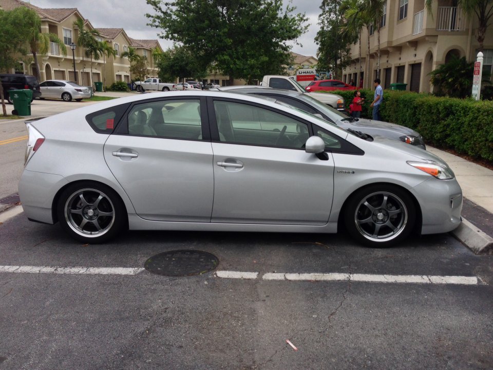 photo 1 Toyota Prius custom wheels SSR Competition 17x7.5, ET +50, tire size X R17. x ET 