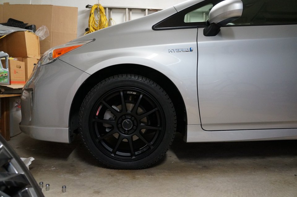 photo 3 Toyota Prius custom wheels SSR GT-V02 17x7.0, ET +50, tire size X R17. x ET