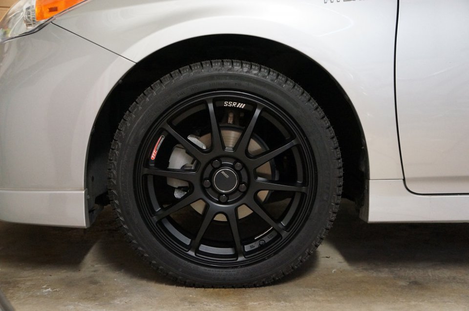 photo 1 Toyota Prius custom wheels SSR GT-V02 17x7.0, ET +50, tire size X R17. x ET