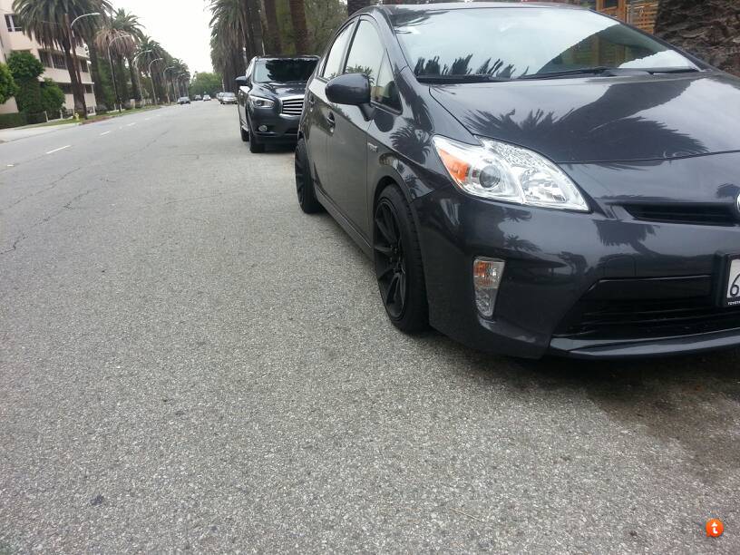 photo 1 Toyota Prius custom wheels 18x8.75, ET +35, tire size X R18. 18x9.75 ET+20