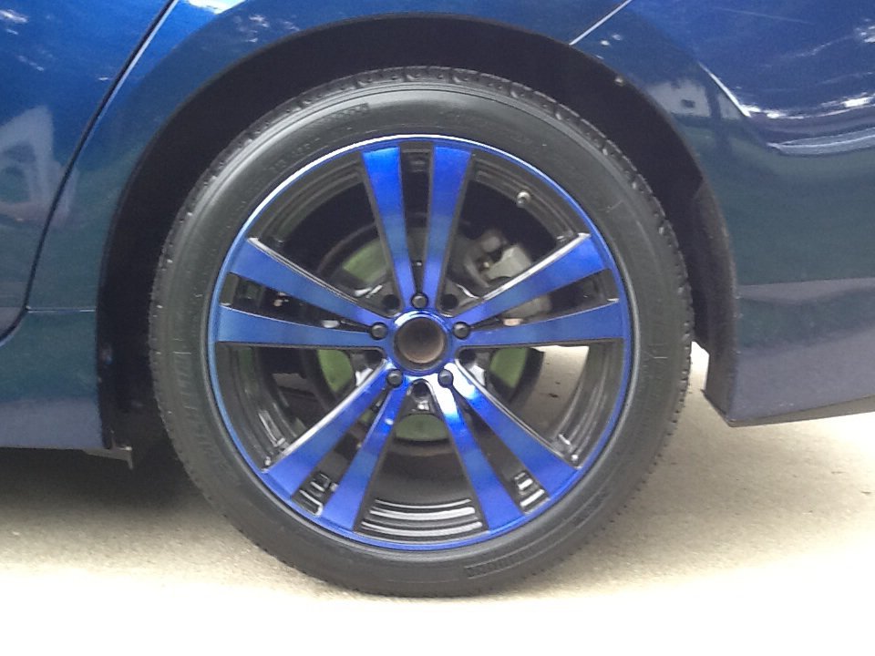 photo 1 Toyota Prius custom wheels   17x, ET , tire size 215/45 R17. x ET 