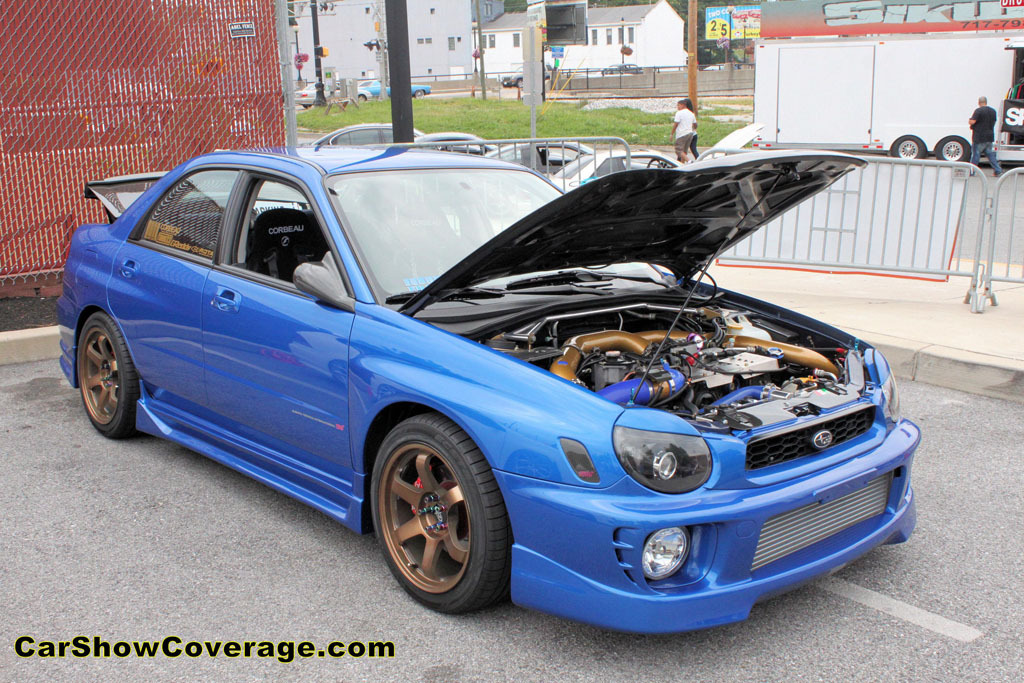 photo 1 Subaru Impreza custom wheels Rota Grid 17x9.0, ET +42, tire size 245/40 R17. x ET