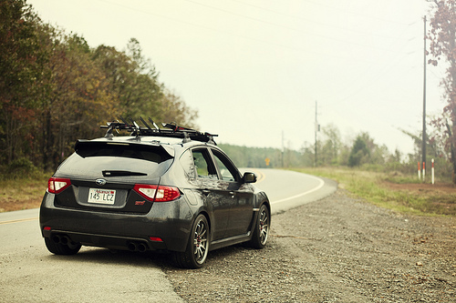 photo 2 Subaru Impreza WRX custom wheels Rota DPT 18x9.5, ET +35, tire size X R18. x ET