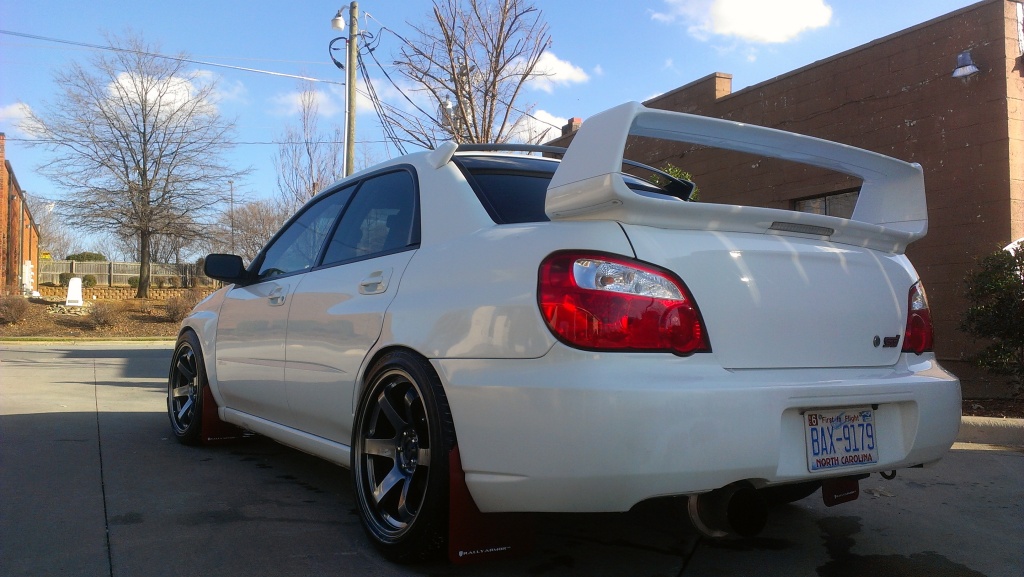 photo 1 Subaru Impreza custom wheels Rota Grid 18x9.5, ET +38, tire size 265/35 R18. x ET 