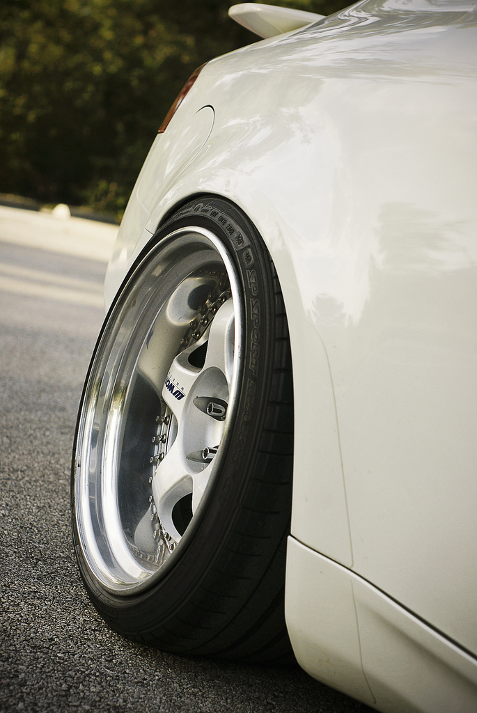 photo 5 Infiniti G35 custom wheels Work Meister S1 3pc 19x9.5, ET -14, tire size 215/35 R19. 19x10.5 ET-14 245/35 R19