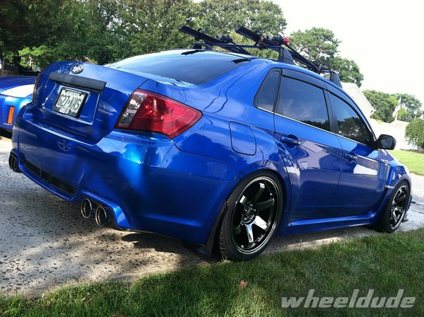 photo 2 Subaru Impreza WRX custom wheels Rota Grid 18x9.5, ET , tire size 255/35 R18. x ET