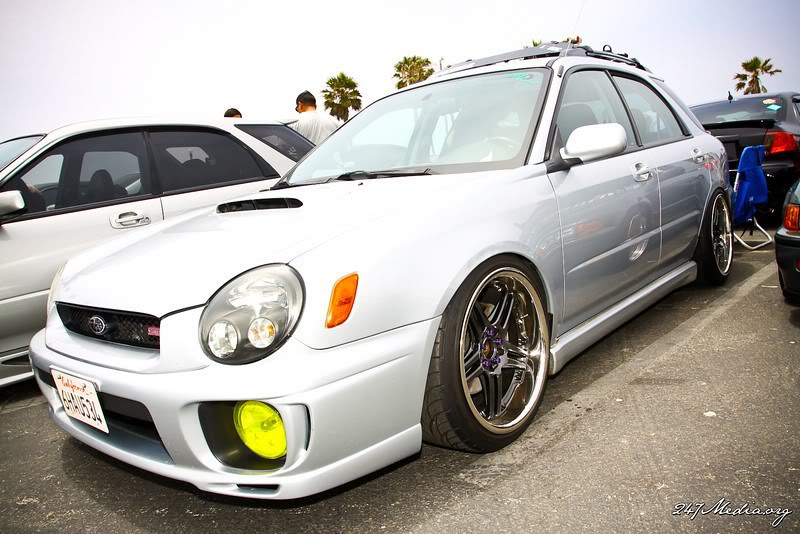 photo 2 Subaru Impreza WRX custom wheels XXR 502 18x9.5, ET +35, tire size 225/40 R18. x ET