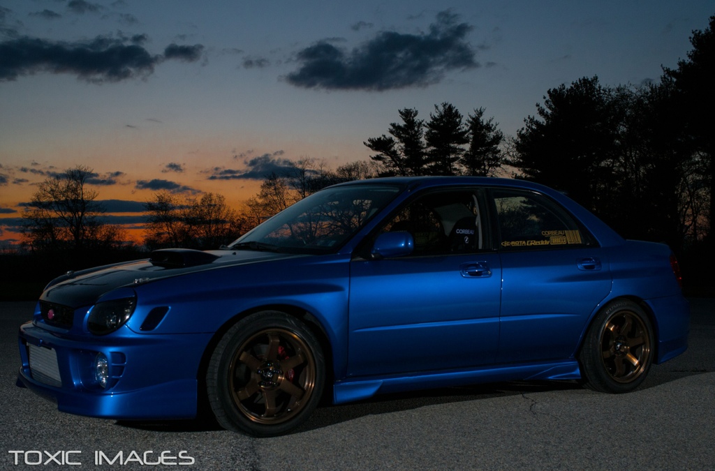 photo 1 Subaru Impreza custom wheels Rota Grid 17x9.0, ET +42, tire size 235/40 R17. x ET