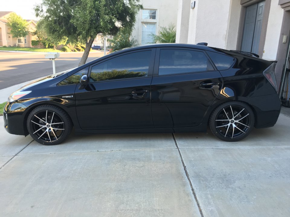 photo 1 Toyota Prius custom wheels Platinum 412 Opulent 18x8.0, ET , tire size 225/40 R18. x ET